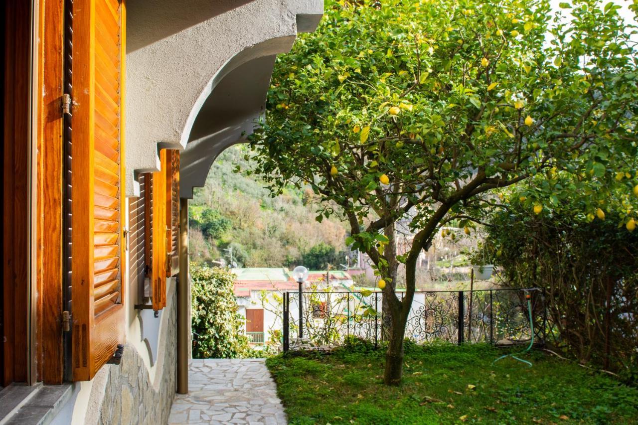 Villa Dei Fiori - Exclusive Villa With Garden In Sorrento Coast Vico Equense Bagian luar foto