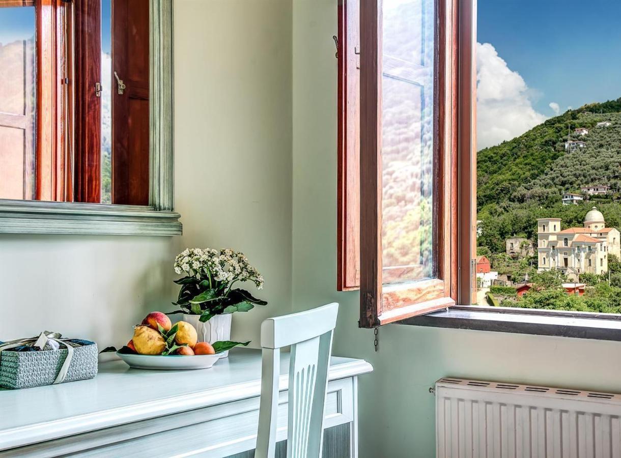 Villa Dei Fiori - Exclusive Villa With Garden In Sorrento Coast Vico Equense Bagian luar foto
