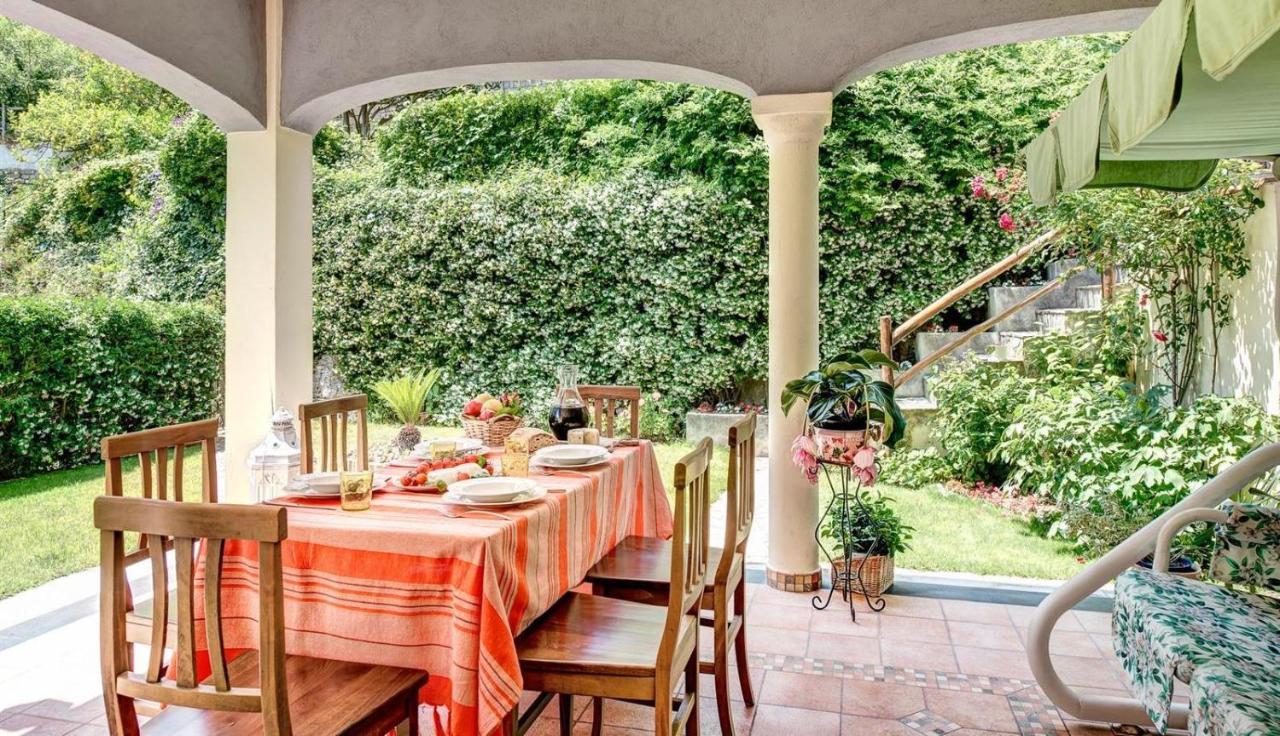 Villa Dei Fiori - Exclusive Villa With Garden In Sorrento Coast Vico Equense Bagian luar foto